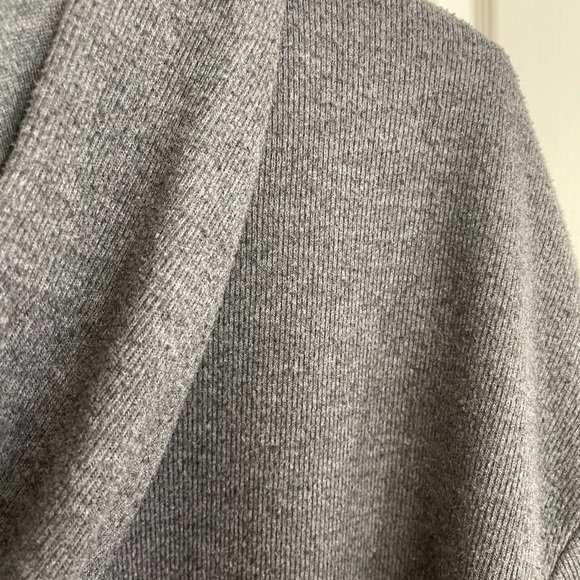 Zara Trafaluc Grey Hoodie with Pearls - Picture 4 of 9